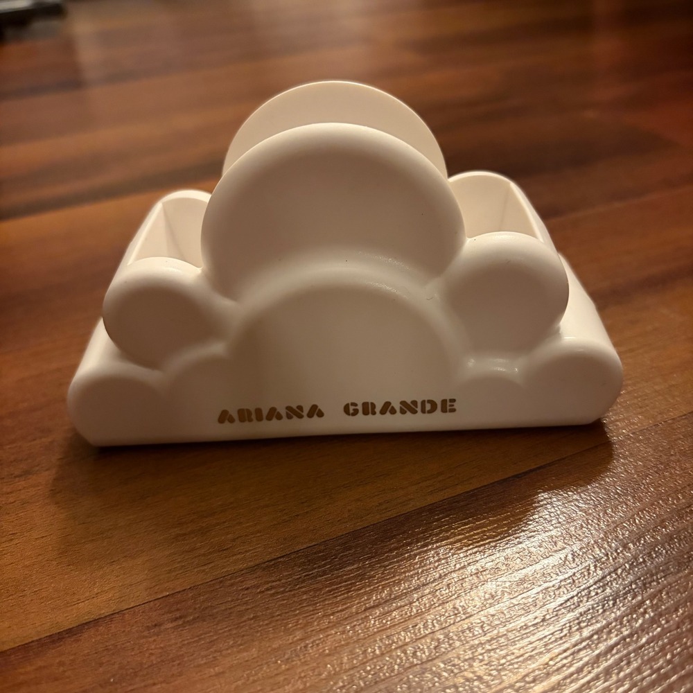 Ariana Grande Cloud Design‎ White Perfume Desk Organizer Holder